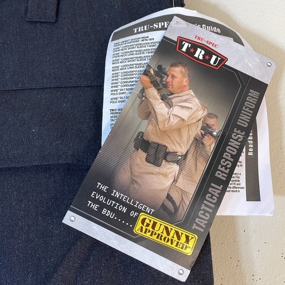 GUNNY APPROVED TRU-SPEC By Atlanco Button Fly Cargo Pants. Men’s M. NWT. - Picture 3 of 15